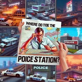 Where is the Police Station in GTA 5?