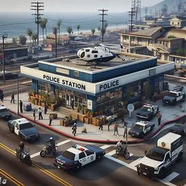 Where is the Police Station in GTA 5?