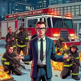 Where is the Firefighter Station in GTA 5?